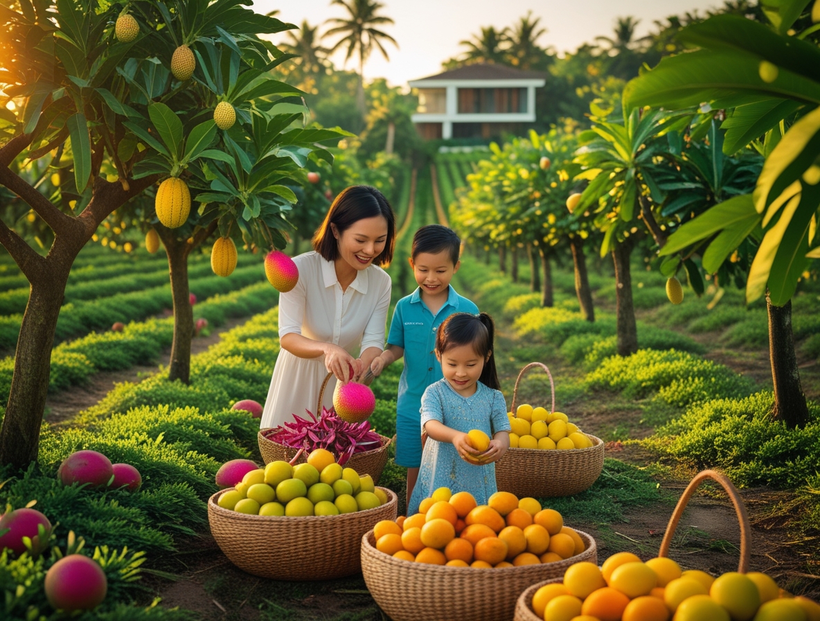 Vườn Trái Cây Nhiệt Đới